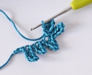 Örgü Yaprak Modeli Yapılışı - Resim 16