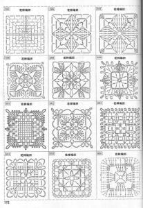 Tığ İşi Örgü Motif Şemaları - Resim 104