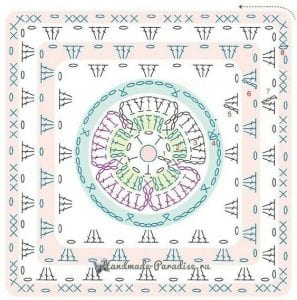 Tığ İşi Örgü Motif Şemaları - Resim 141