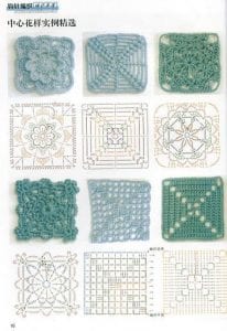 Tığ İşi Örgü Motif Şemaları - Resim 148