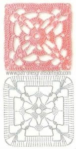 Tığ İşi Örgü Motif Şemaları - Resim 152