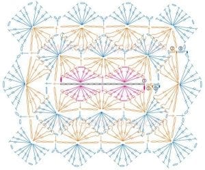 Tığ İşi Örgü Motif Şemaları - Resim 156