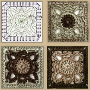 Tığ İşi Örgü Motif Şemaları - Resim 157