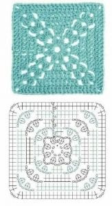Tığ İşi Örgü Motif Şemaları - Resim 163