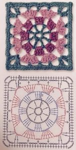 Tığ İşi Örgü Motif Şemaları - Resim 176