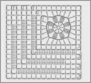 Tığ İşi Örgü Motif Şemaları - Resim 15