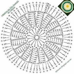 Tığ İşi Örgü Motif Şemaları - Resim 178