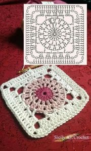 Tığ İşi Örgü Motif Şemaları - Resim 71
