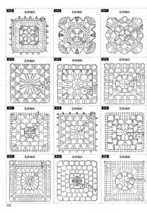 Tığ İşi Örgü Motif Şemaları - Resim 181