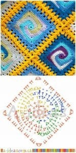 Tığ İşi Örgü Motif Şemaları - Resim 80