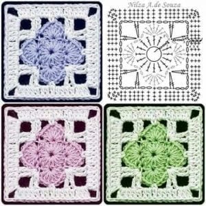 Tığ İşi Örgü Motif Şemaları - Resim 6