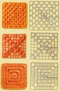 Tığ İşi Örgü Motif Şemaları - Resim 92