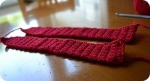 Üstü Örgü Altı Kumaş Elbise Yapılışı - Resim 8
