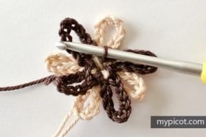 Çiçek Yapımı Örgü - Resim 33