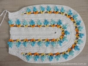 Klozet Kapağı Örgü Modelleri - Resim 19