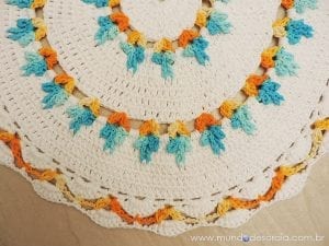 Tığ İşi Klozet Takımları Yapılışı - Resim 21