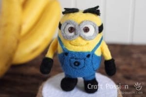 Keçe İğneleme Minion Yapımı - Resim 35