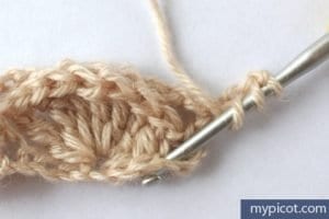 Tığ İşi Midye Örneği - Resim 6