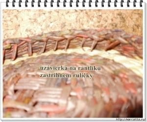 Gazeteden Sepet Kapağı Yapımı - Resim 27