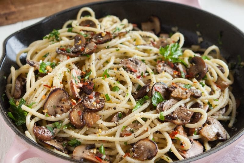 Mantarlı Spagetti Tarifi