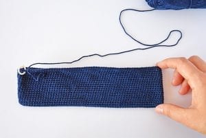 Tığla Örgü Çanta Yapımı - Resim 28