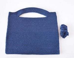 Tığla Örgü Çanta Yapımı - Resim 29