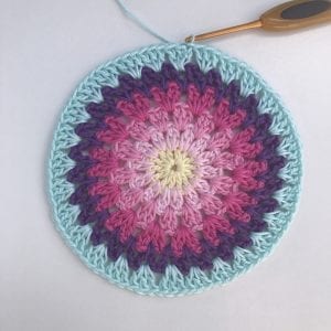 Zambak Örgü Mandala Yapılışı - Resim 2