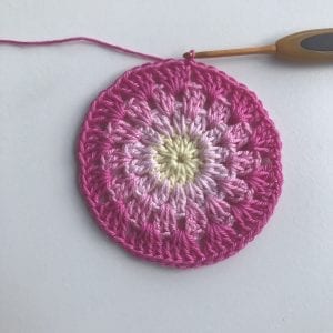 Zambak Örgü Mandala Yapılışı - Resim 3