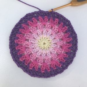 Zambak Örgü Mandala Yapılışı - Resim 4