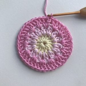 Zambak Örgü Mandala Yapılışı - Resim 6