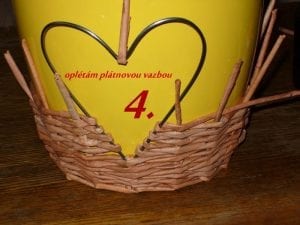Gazeteden Kalpli Sepet Yapımı - Resim 4