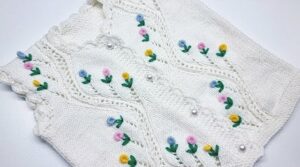 İşlemeli Bebek Yelekleri ve Yapılışları 4