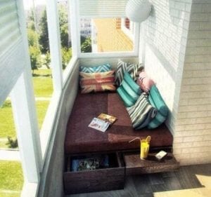 Küçük Balkon Dekorasyonu İçin Örnekler - Resim 10