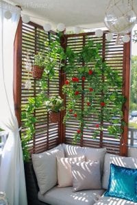 Küçük Balkon Dekorasyonu İçin Örnekler - Resim 15