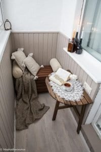 Küçük Balkon Dekorasyonu İçin Örnekler - Resim 19