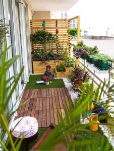 Küçük Balkon Dekorasyonu İçin Örnekler - Resim 21