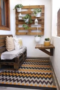 Küçük Balkon Dekorasyonu İçin Örnekler - Resim 27