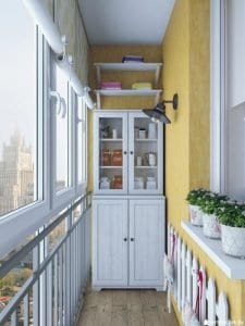 Küçük Balkon Dekorasyonu İçin Örnekler - Resim 28