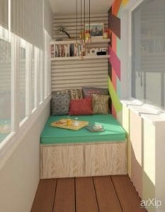 Küçük Balkon Dekorasyonu İçin Örnekler - Resim 32