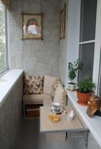 Küçük Balkon Dekorasyonu İçin Örnekler - Resim 35