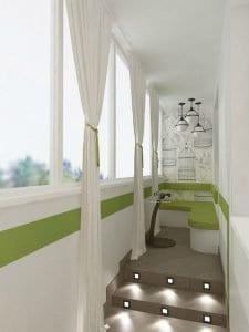 Küçük Balkon Dekorasyonu İçin Örnekler - Resim 43