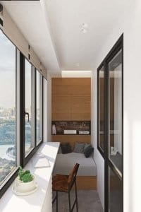Küçük Balkon Dekorasyonu İçin Örnekler - Resim 46