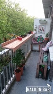 Küçük Balkon Dekorasyonu İçin Örnekler - Resim 54
