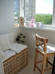 Küçük Balkon Dekorasyonu İçin Örnekler - Resim 67