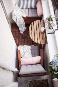 Küçük Balkon Dekorasyonu İçin Örnekler - Resim 68
