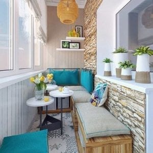 Küçük Balkon Dekorasyonu İçin Örnekler - Resim 7