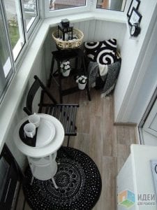 Küçük Balkon Dekorasyonu İçin Örnekler - Resim 73