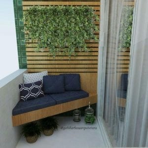 Küçük Balkon Dekorasyonu İçin Örnekler - Resim 79