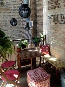 Küçük Balkon Dekorasyonu İçin Örnekler - Resim 80