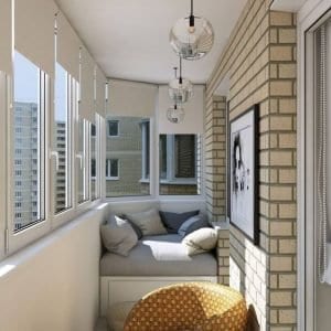 Küçük Balkon Dekorasyonu İçin Örnekler - Resim 87